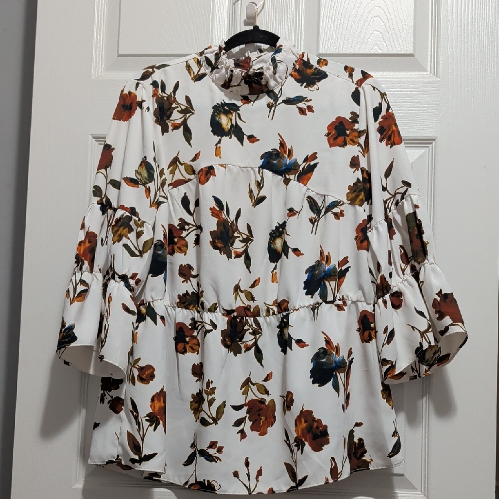 Floral Print Women's Top